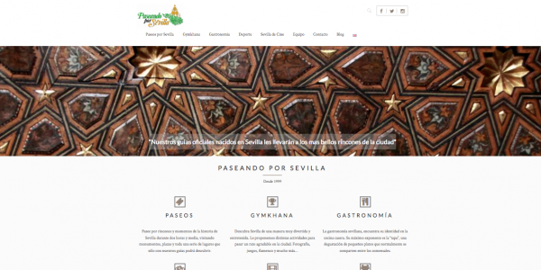 Web de «Paseando por Sevilla»